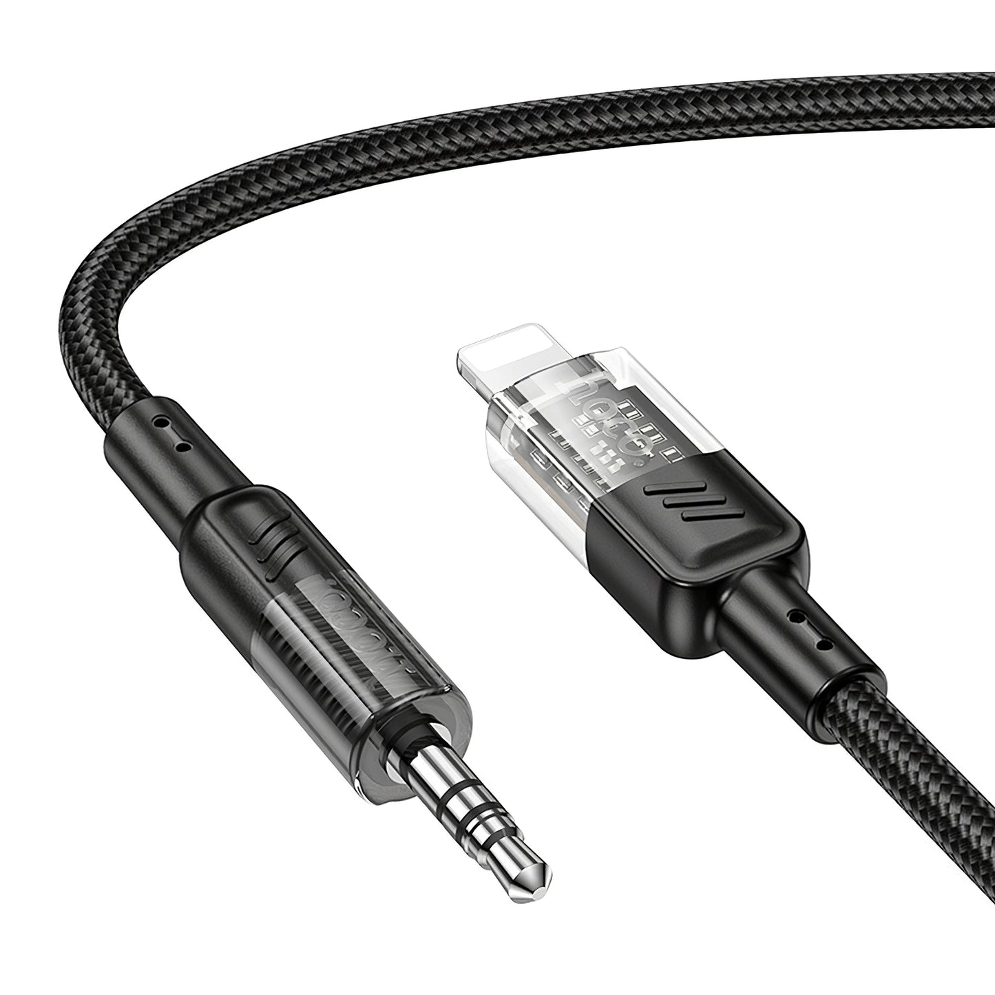 Audio kabel Lightning - 3.5mm HOCO UPA27, 1.2m, Sort