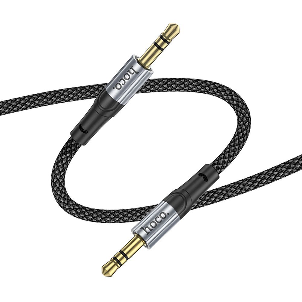 Audio kabel 3.5mm - 3.5mm HOCO UPA26, 1m, Sort