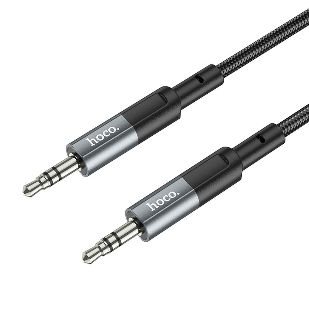 Audio kabel 3.5mm - 3.5mm HOCO UPA23, 1m, Grå
