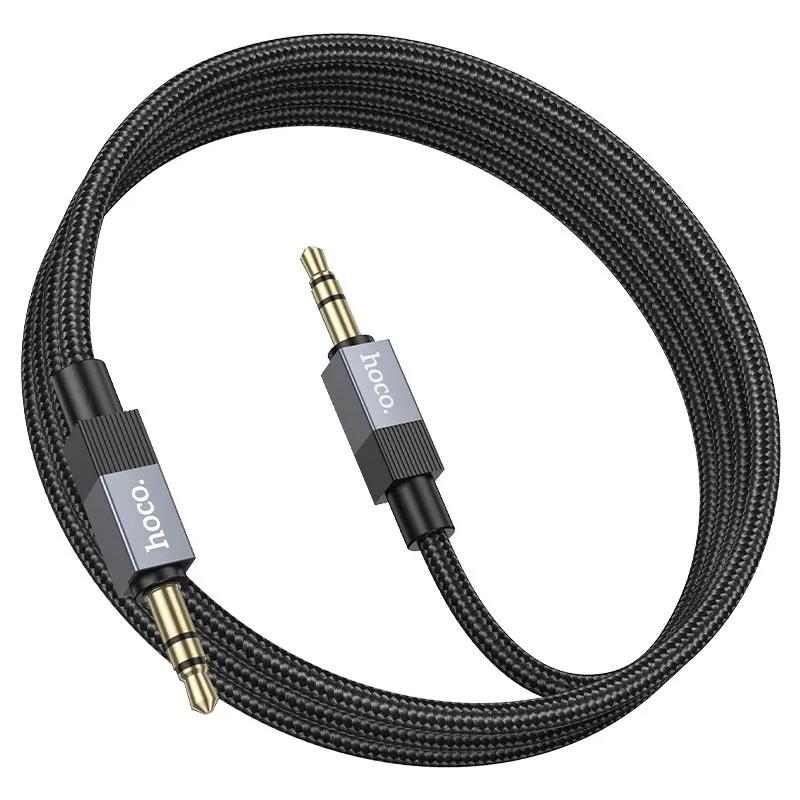 Audio kabel 3.5mm - 3.5mm HOCO UPA32, 1m, Sort
