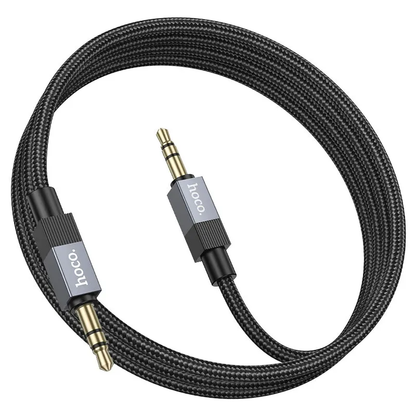 Audio kabel 3.5mm - 3.5mm HOCO UPA32, 1m, Sort
