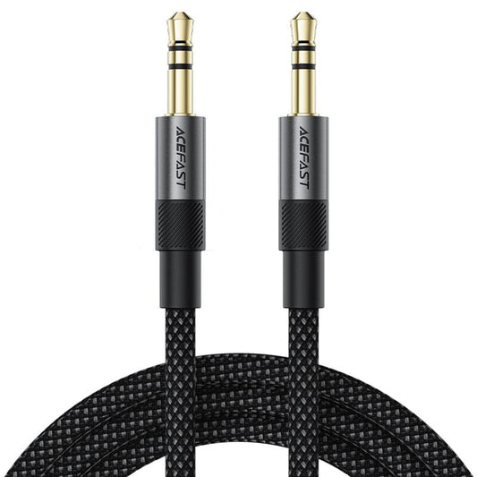 Audio Kabel 3.5mm - 3.5mm Acefast J10, 1m, Sort