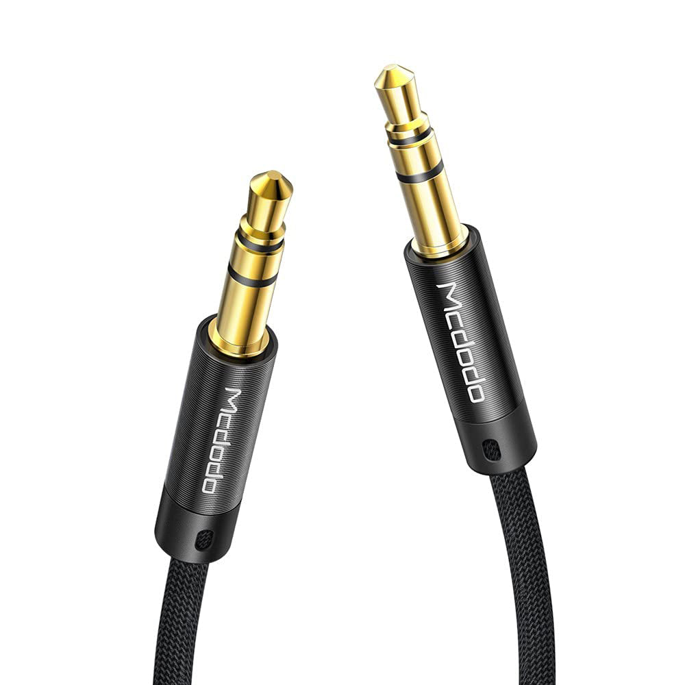 Audio kabel 3.5mm - 3.5mm McDodo CA-6640, 1.2m, Sort