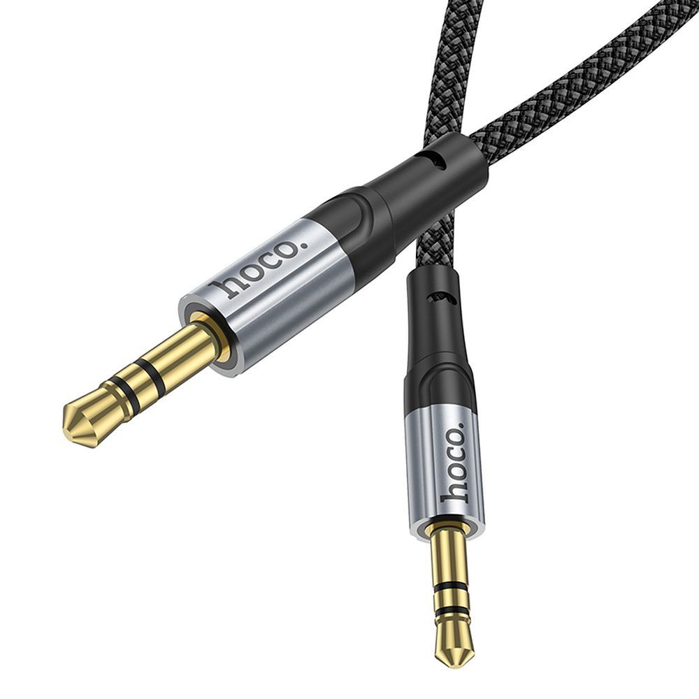 Audio kabel 3.5mm - 3.5mm HOCO UPA26, 1m, Sort