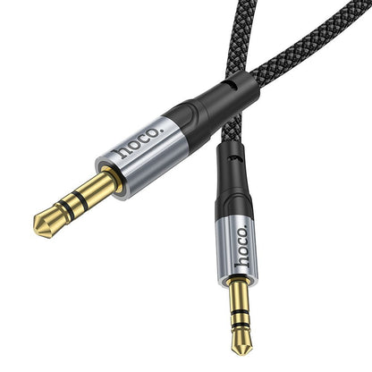 Audio kabel 3.5mm - 3.5mm HOCO UPA26, 1m, Sort