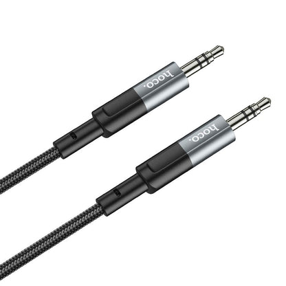 Audio kabel 3.5mm - 3.5mm HOCO UPA23, 1m, Grå