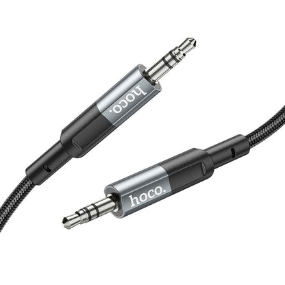 Audio kabel 3.5mm - 3.5mm HOCO UPA23, 1m, Grå