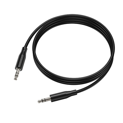 3,5 mm lydkabel - 3,5 mm Borofone BL26 Standard, 1 m, sort