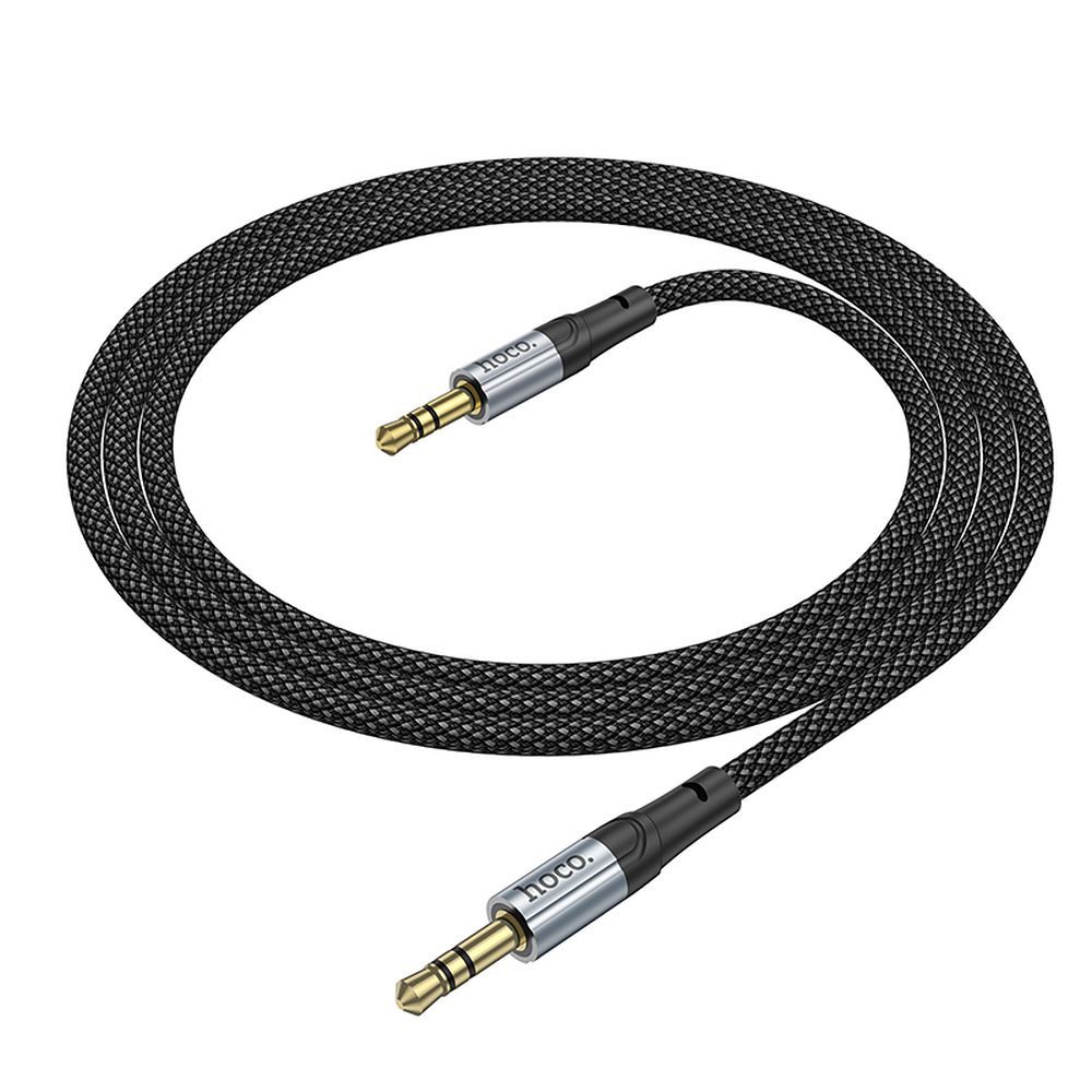 Audio kabel 3.5mm - 3.5mm HOCO UPA26, 1m, Sort