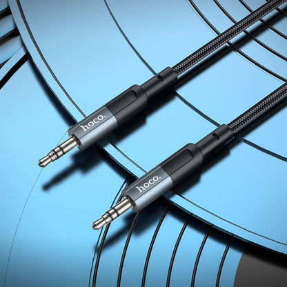 Audio kabel 3.5mm - 3.5mm HOCO UPA23, 1m, Grå