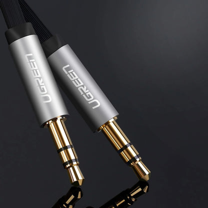Audio Kabel 3.5mm - 3.5mm UGREEN AV119 Angled, 3m, Sort