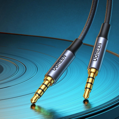 3,5 mm lydkabel - 3,5 mm UGREEN AV183, 1,5 m, sort