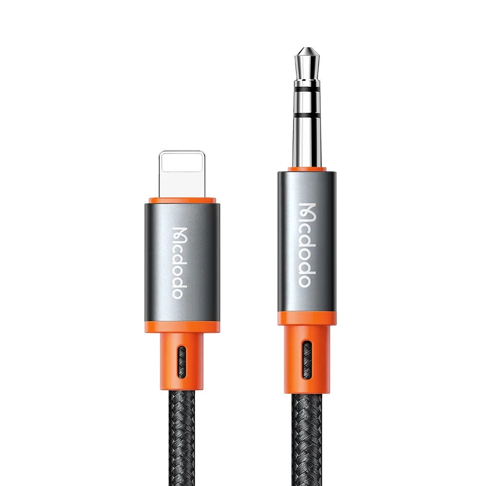 Lightning Audio Kabel - 3.5mm McDodo CA-0780 Castle, 1.2m, Sort