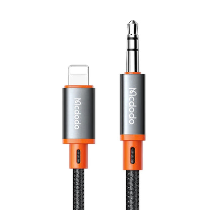 Audio kabel Lightning - 3.5mm McDodo CA-0890, 1,8m, Sort