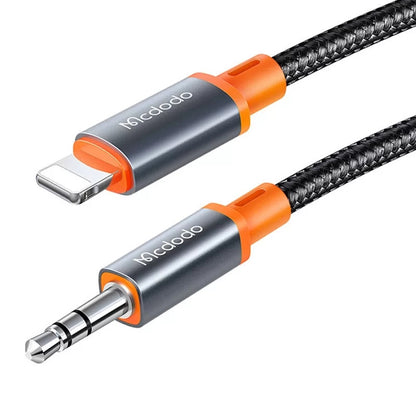 Audio kabel Lightning - 3.5mm McDodo CA-0890, 1,8m, Sort
