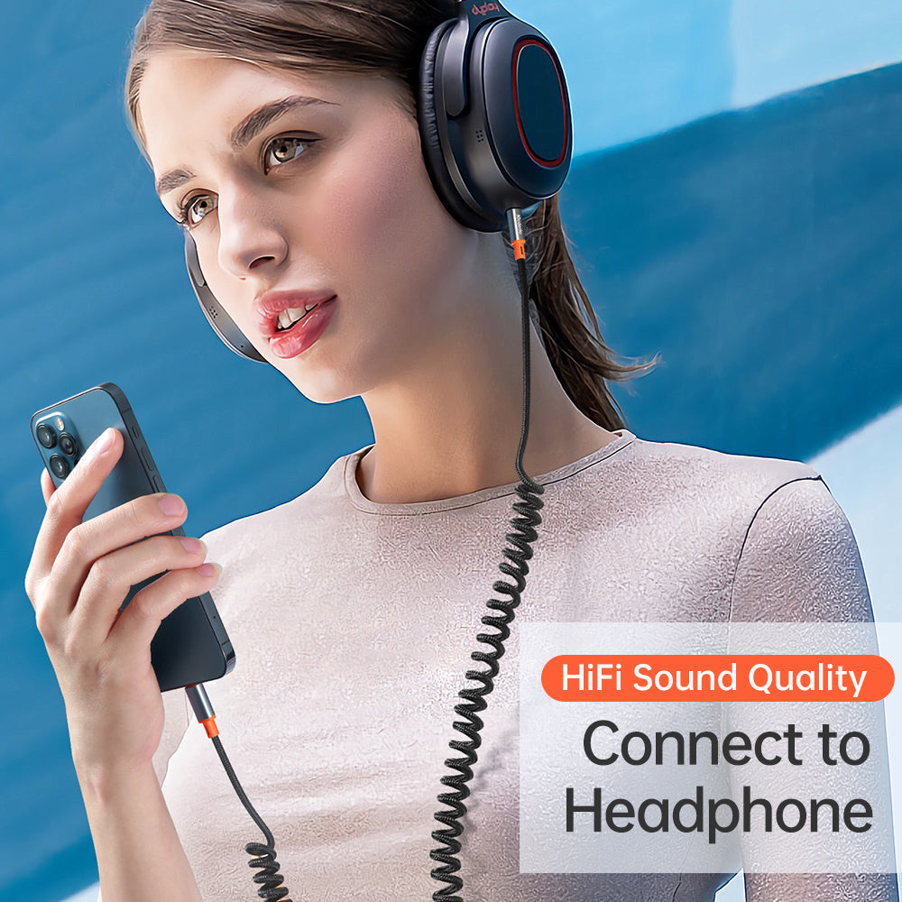 Audio kabel Lightning - 3.5mm McDodo CA-0890, 1,8m, Sort