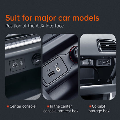 Audio kabel Lightning - 3.5mm McDodo CA-0890, 1,8m, Sort