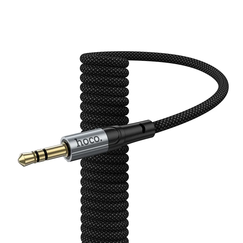 Audio kabel Lightning - 3.5mm HOCO UPA33A, 1.5m, Sort