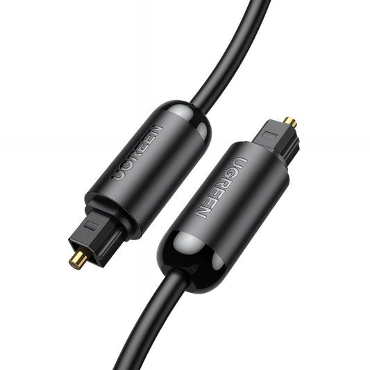 UGREEN AV122 Optisk Lydkabel, Toslink / SPDIF, 1,5m, Sort