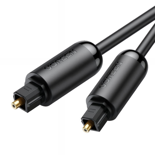 UGREEN AV122 Optisk Lydkabel, Toslink / SPDIF, 1,5m, Sort