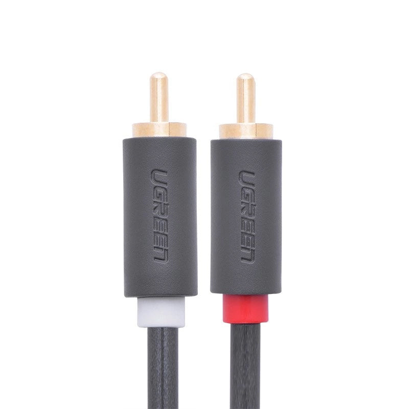 UGREEN AV104 Audio Cable, 2 x RCA - 2 x RCA, 2m, Black