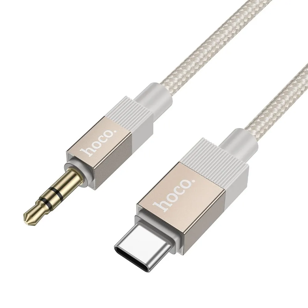 Audio Kabel USB-C - 3.5mm HOCO UPA32B, 1m, Guld