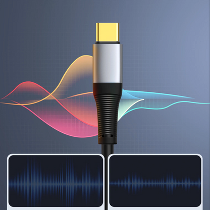 Orico AXC-02 USB-C-lydadapter til 3,5 mm, sort