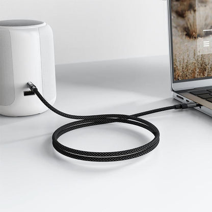 Audio kabel USB-C - 3,5 mm Acefast J11, 1 m, Sort