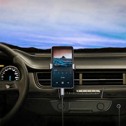 Audio kabel USB-C - 3.5mm Techsuit AC11 FuseXound, 0.5m, Grå