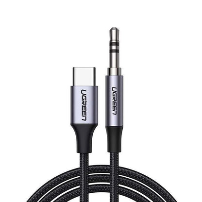 USB-C lydkabel - 3,5 mm UGREEN CM450 (20192), 1m, grå