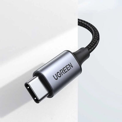 USB-C lydkabel - 3,5 mm UGREEN CM450 (20192), 1m, grå