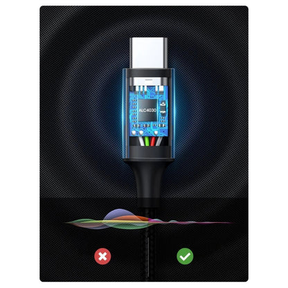 USB-C lydkabel - 3,5 mm UGREEN CM450 (20192), 1m, grå