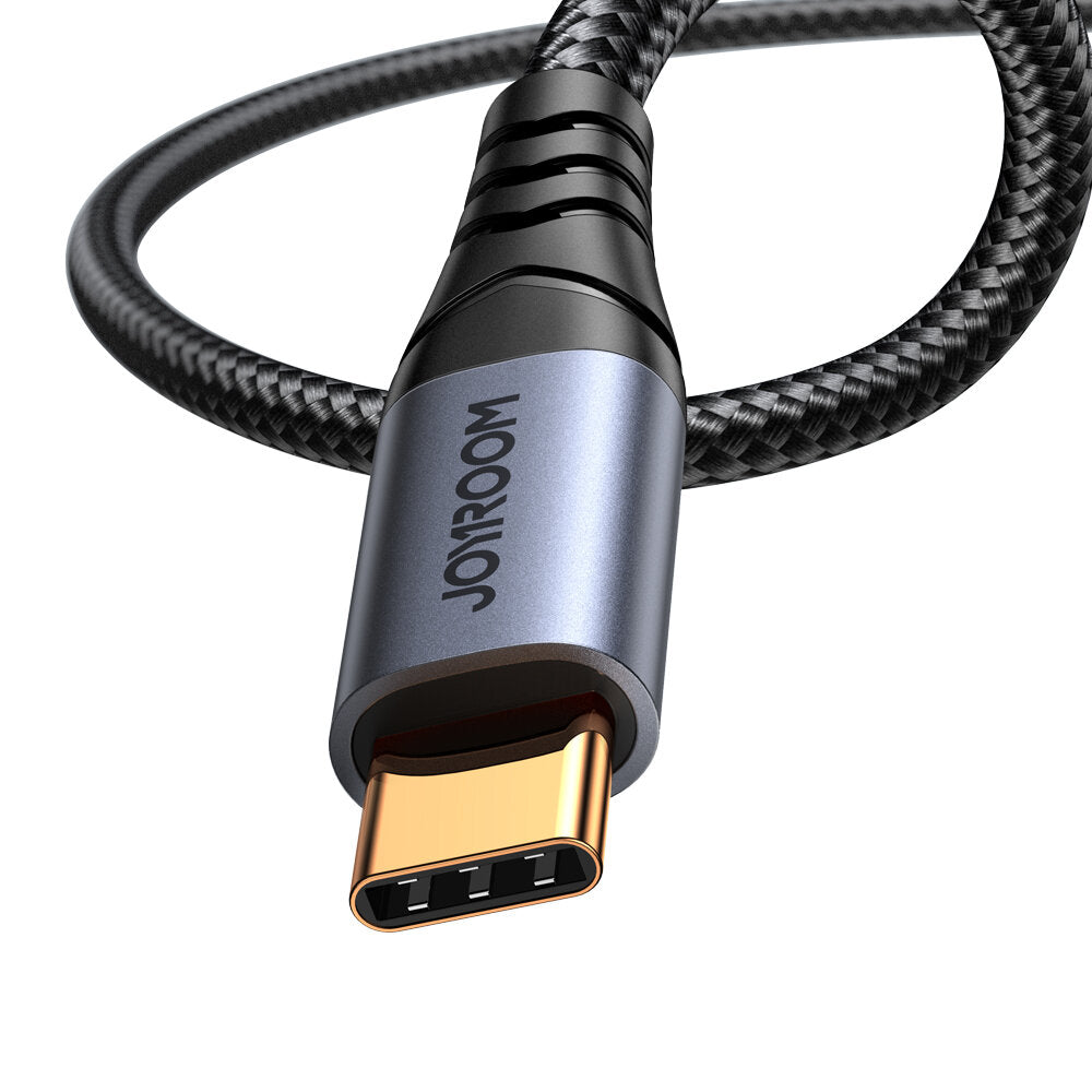 Audio Kabel USB-C - 3.5mm Joyroom SY-A07, 1.2m, Sort
