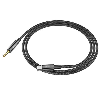 Audio Kabel USB-C - 3.5mm HOCO UPA19, 1m, Sort