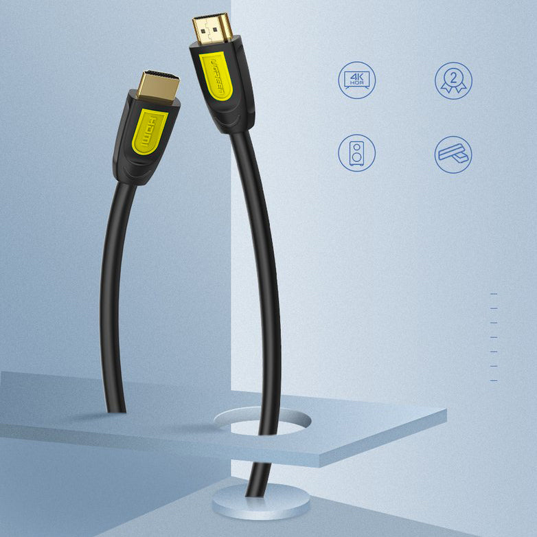 Video Kabel UGREEN HD101, HDMI - HDMI, 4K, 1m, Sort