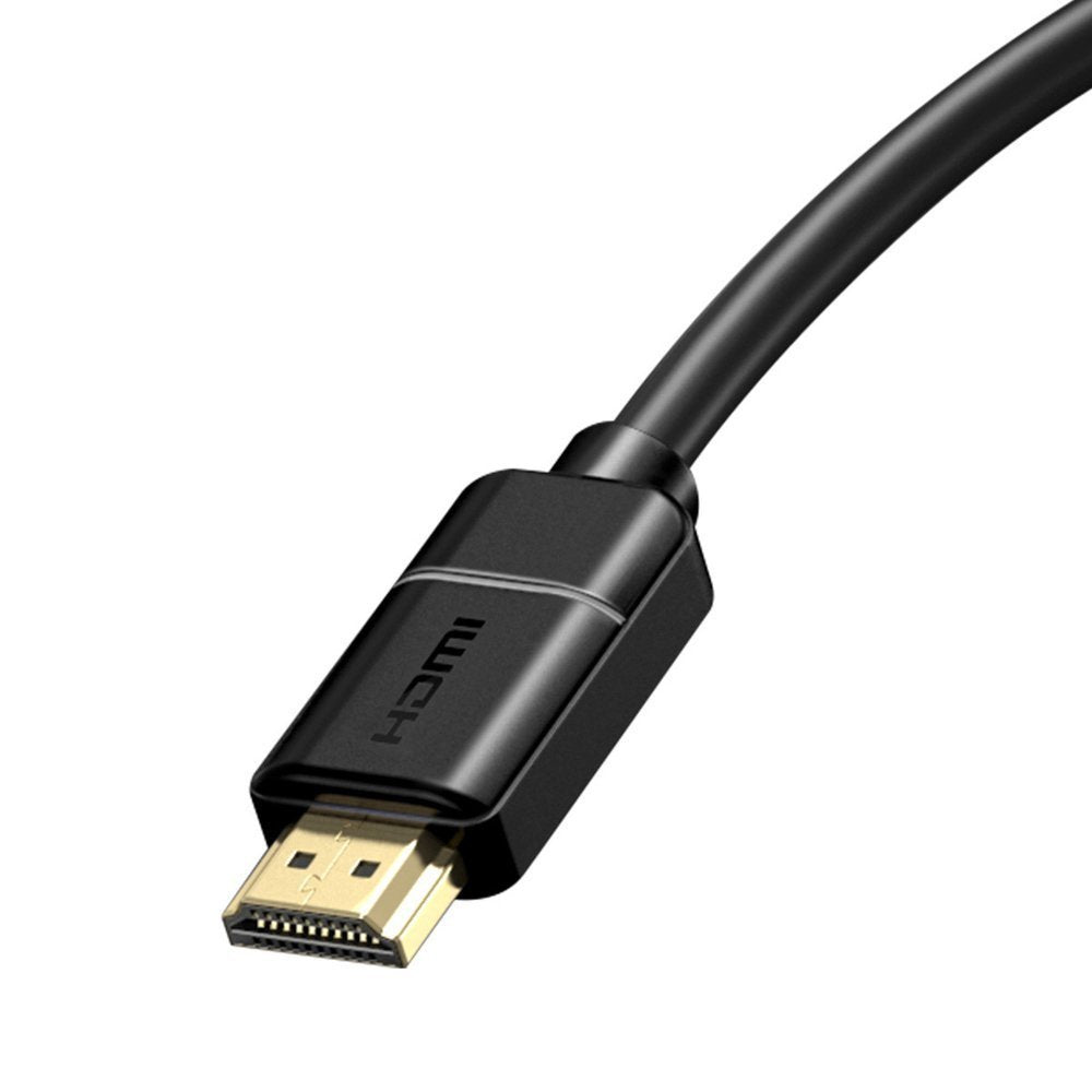 Baseus High Definition videokabel, HDMI - HDMI, 4K, 3m, Sort CAKGQ-C01