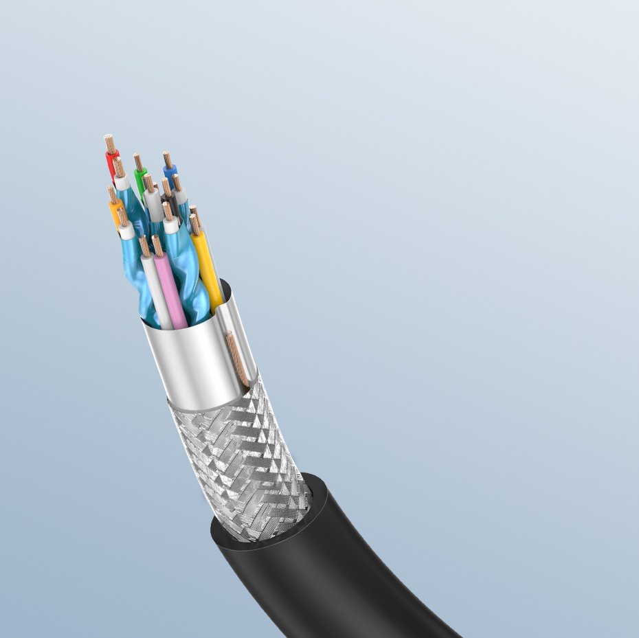 Video Kabel UGREEN HD101, HDMI - HDMI, 4K, 1m, Sort