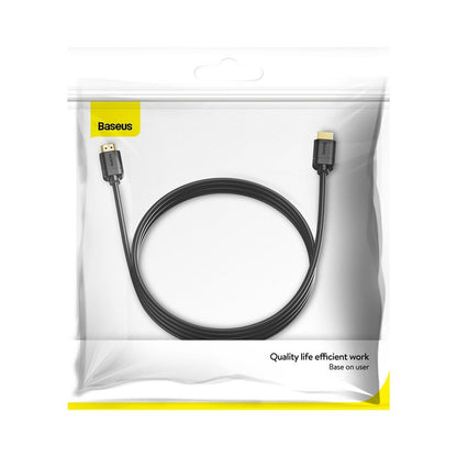 Baseus High Definition videokabel, HDMI - HDMI, 4K, 3m, Sort CAKGQ-C01