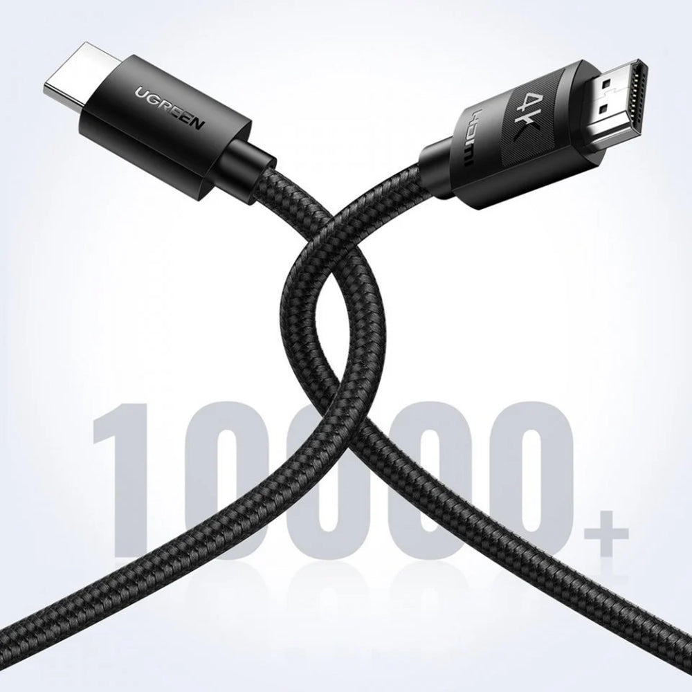 Video Kabel UGREEN HD119, HDMI - HDMI, 4K, 3m, Sort