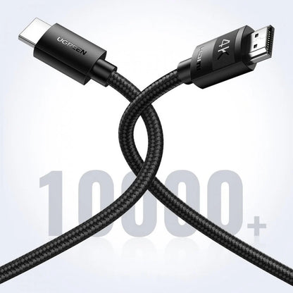 Video Kabel UGREEN HD119, HDMI - HDMI, 4K, 3m, Sort