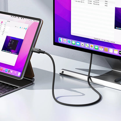 Audio- og videokabel USB-C - HDMI Acefast C1-10, 1,8 m, Sort