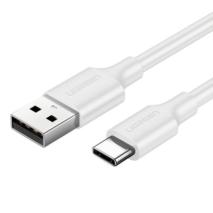 Data- og opladningskabel USB-A - USB-C UGREEN US287, 18W, 1,5m, Hvid