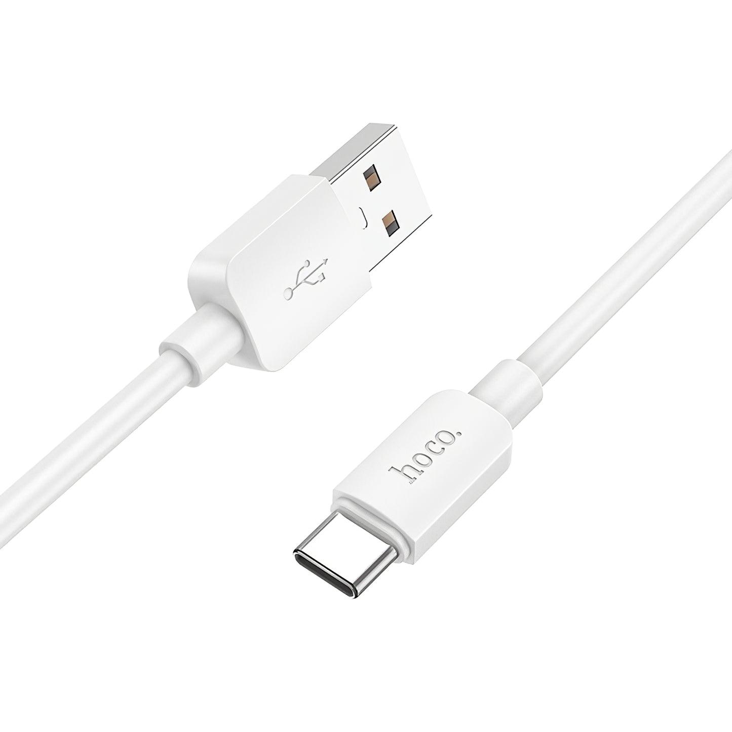 Data- og opladningskabel USB-A - USB-C HOCO X96, 27W, 1m, Hvid