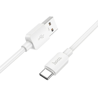 Data- og opladningskabel USB-A - USB-C HOCO X96, 27W, 1m, Hvid
