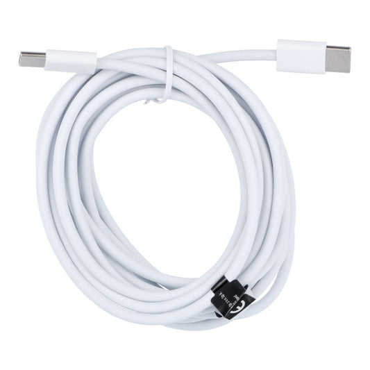 USB-C Data- og Opladningskabel - USB-C OEM HD26, 30W, 3m, Hvid