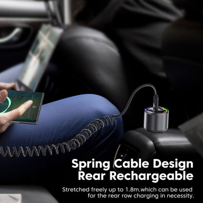 Data- og opladningskabel USB-C - USB-C Tech-Protect UB20T Ultraboost, 100W, 1,8m, Sort