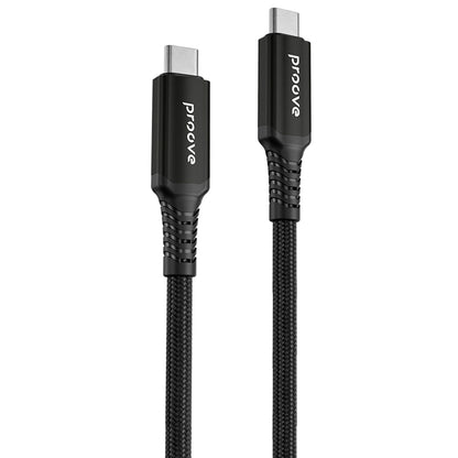 USB-C Data- og Opladningskabel - USB-C Proove Speed Line, 240W, 1m, Sort