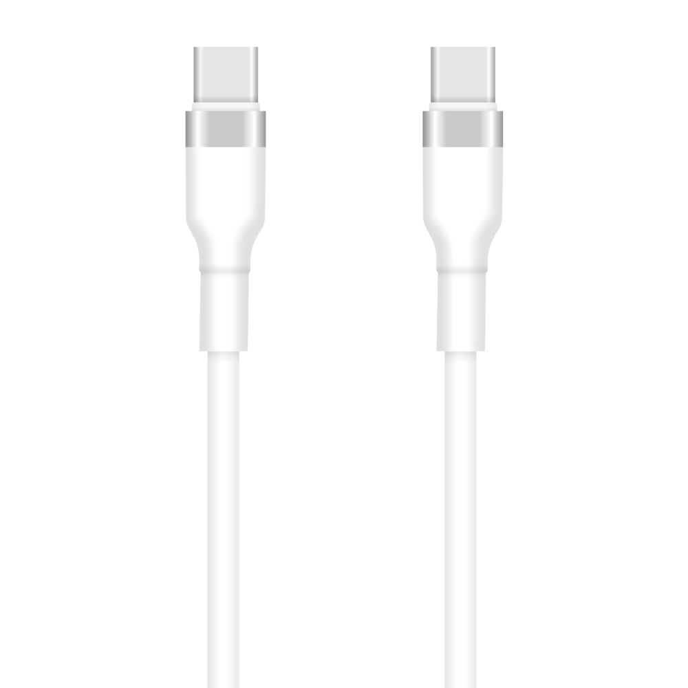 USB-C Data and Charging Cable - USB-C Setty, 60W, 1m, White