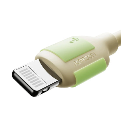 Data- og opladningskabel USB-A - Lightning Joyroom S-A53, 18W, 1,2 m, Beige
