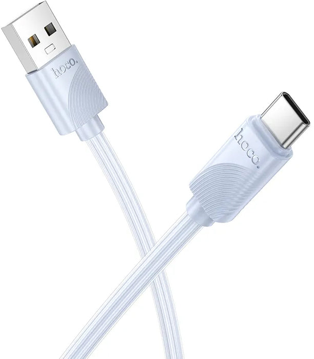 Data- og opladningskabel USB-A - USB-C HOCO X114, 18W, 1m, Blå
